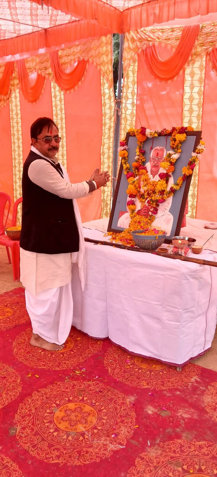 शेरपुर के पूर्व प्रधान महेंद्र प्रसाद राय को क्षेत्रवासियों ने दी श्रद्धांजलि 1 IMG 20250116 WA0366