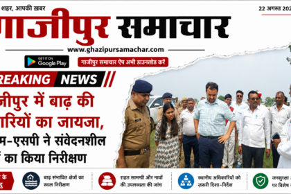 डीएम एसपी ने संवेदनशील क्षेत्रों का किया निरीक्षण